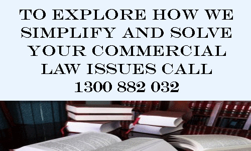 Explore how to simplify and solve your commercial law issues